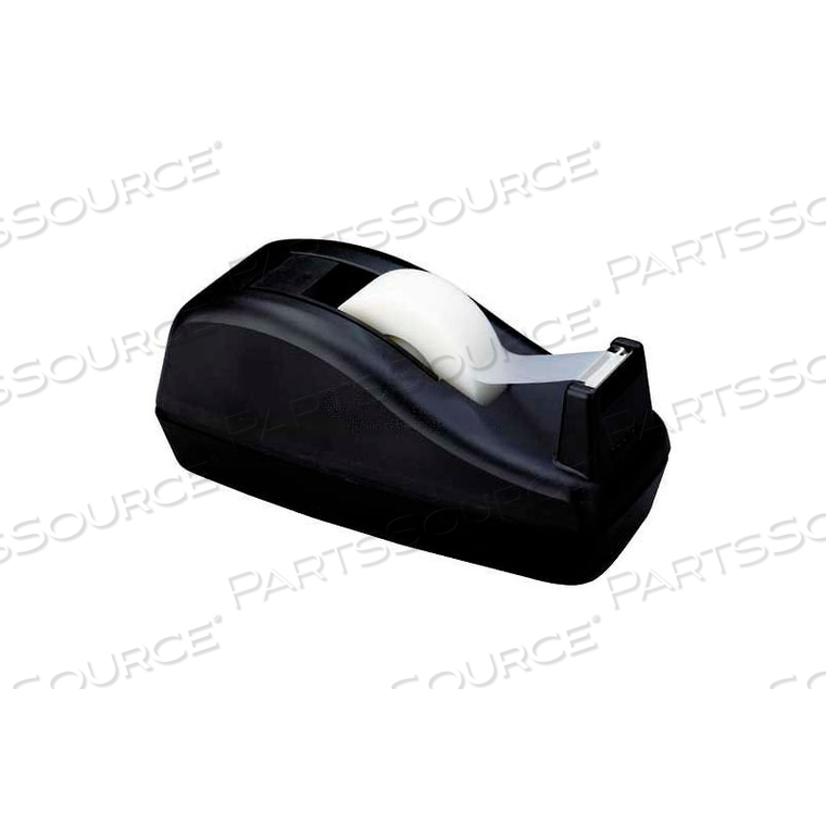 SCOTCH DELUXE DESKTOP TAPE DISPENSER, BLACK, 1 PACK by 3M Consumer