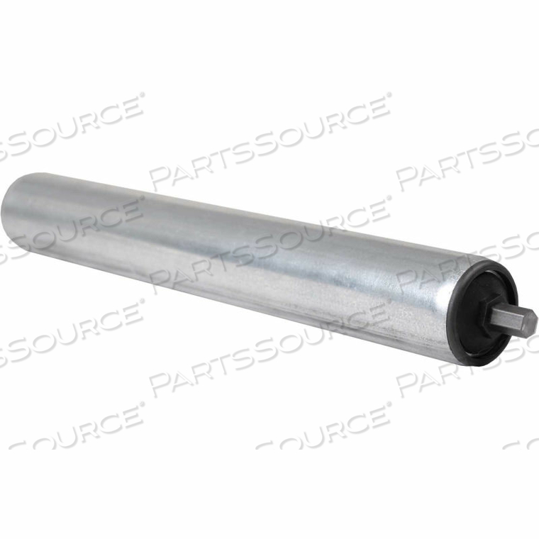 1.9" DIA. X 16 GA. GALVANIZED ROLLER FOR 12" O.A.W. OMNI CONVEYORS ABEC BEARINGS 