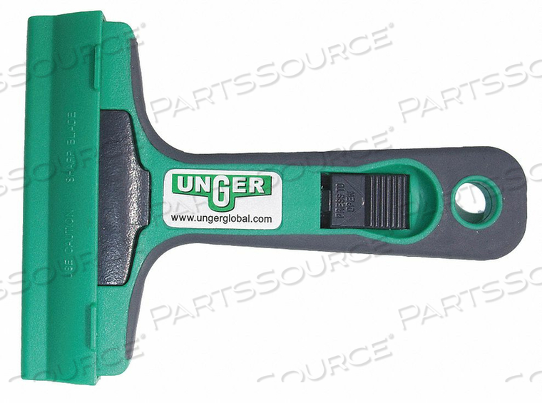 GLASS SCRAPER STIFF 4 CARBON STEEL by Unger