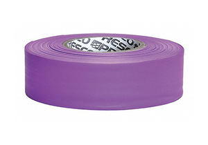 TAFFETA FLAGGING TAPE PURPLE 300 FT by Presco