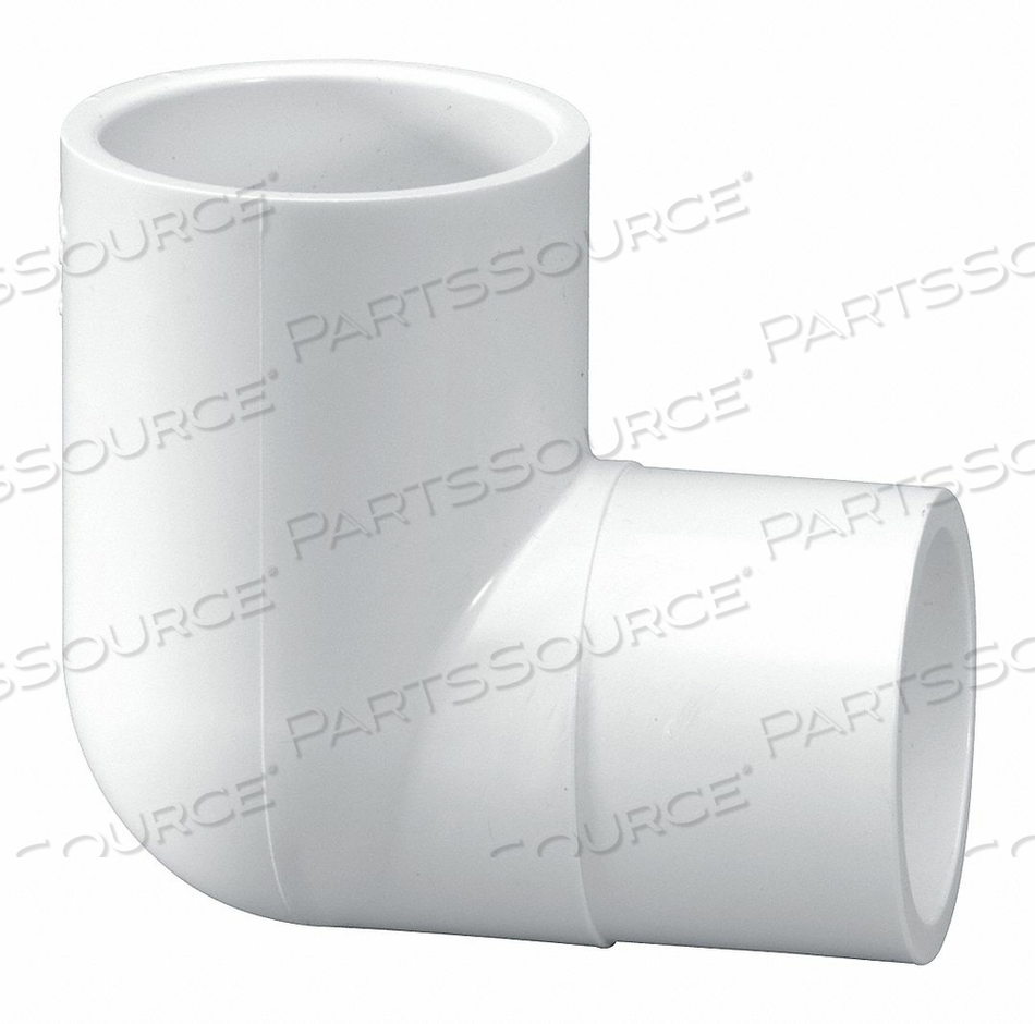 90° STREET ELBOW, 1 1/2 IN X 1 1/2 IN FITTING PIPE SIZE, SCHEDULE 40, MALE SPIGOT X FEMALE SOCKET by Lasco 90° STREET ELBOW, 1 1/2 IN X 1 1/2 IN FITTING PIPE SIZE, SCHEDULE 40, MALE SPIGOT X FEMALE SOCKET by Lasco