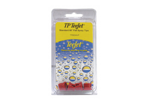 FLAT SPRAY POLYMER TIPS 80 DEG PK4 by TeeJet