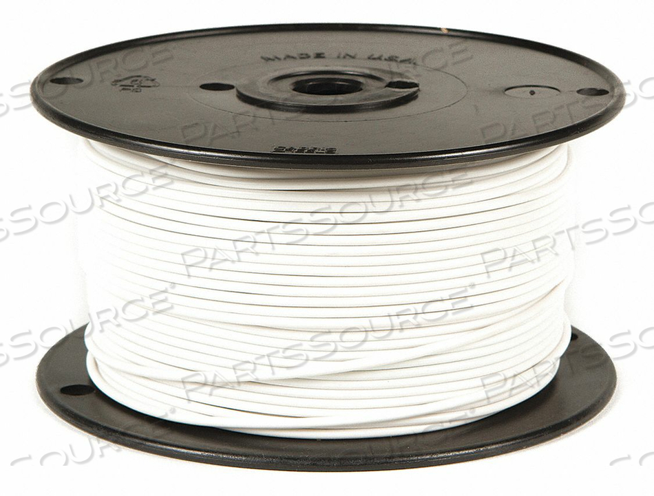 PRIMARY WIRE 12 AWG 1 COND 100 FT WHITE by Battery Doctor