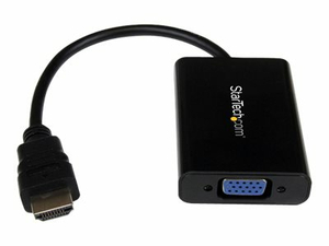 HDMI TO VGA VIDEO ADAPTER CONVERTER WITH AUDIO FOR DESKTOP PC / LAPTOP / ULTRABOOK - 1920X1080 by StarTech.com Ltd.