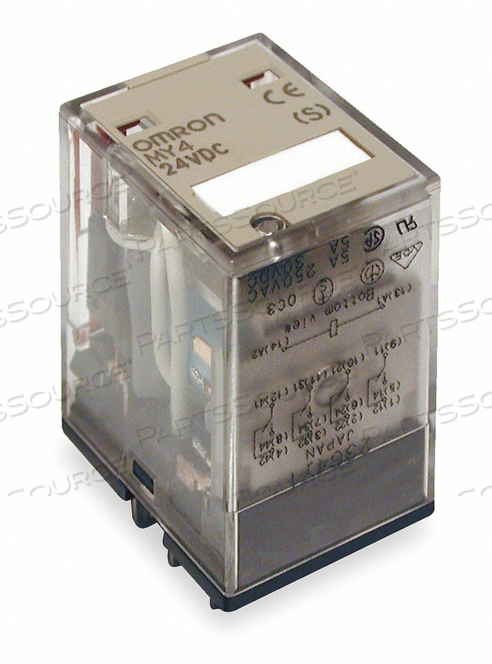 H8057 GEN PURPOSE RELAY 14 PIN SQUARE 120VAC by Omron - Electronic Division