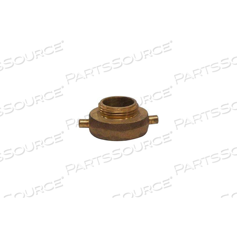 2-1/2" FNST X 3" MNPT BRASS HYDRANT ADAPTER 