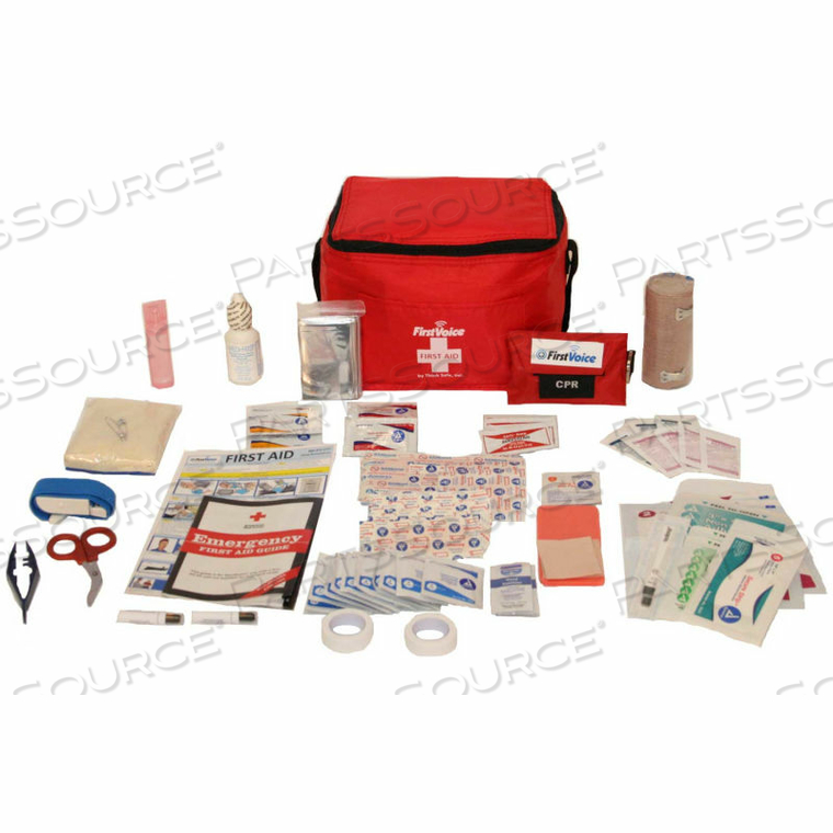 FIRST VOICE HIKING BASIC FIRST AID KIT by First Voice FIRST VOICE HIKING BASIC FIRST AID KIT by First Voice