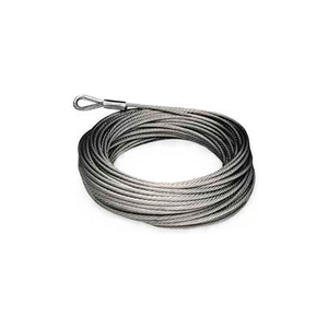 ZIP-A-DUCT STAINLESS STEEL PLASTIC COATED CABLE - 164 FOOT ROLL by Fabricair Inc.