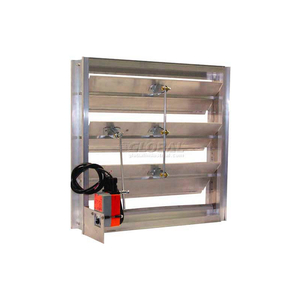 ALUMINUM HAT CHANNEL MOTORIZED DAMPER 20" by Air Conditioning Products Company