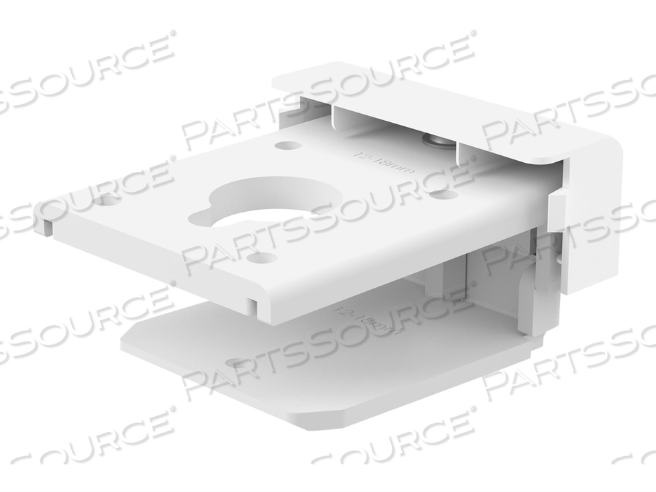 MOUNTING COMPONENT (C-CLAMP 12-18 MM), LOW PROFILE, WHITE, DESKTOP, FOR P/N: 45-606-216, 45-607-216, 45-608-216, 45-609-216, 45-610-216, 45- by Ergotron, Inc.