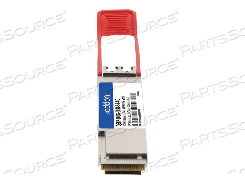 ADDON, QSFP28 TRANSCEIVER MODULE (EQUIVALENT TO: CISCO QSFP-100G-ER4L-S-I), 100 GIGABIT ETHERNET, 100GBASE-ER4LITE, LC SINGLE-MODE, UP TO 24 by ADDON ADDON, QSFP28 TRANSCEIVER MODULE (EQUIVALENT TO: CISCO QSFP-100G-ER4L-S-I), 100 GIGABIT ETHERNET, 100GBASE-ER4LITE, LC SINGLE-MODE, UP TO 24 by ADDON