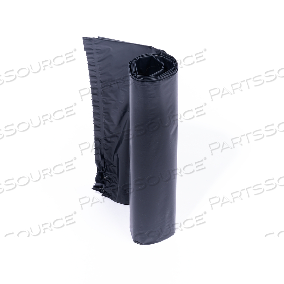 LDPE CAN LINER, 38X58 1.5 MIL BLK 100/CS 5/20'S CORELESS by NORAMCO (North America Plastics & Chemicals Co. Inc_