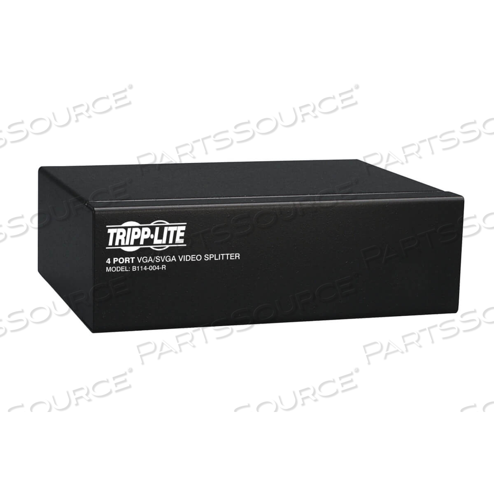 4-PORT VGA / SVGA 350MHZ VIDEO SPLITTER W SIGNAL AMPLIFIER by Tripp Lite
