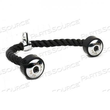 TRICEP ROPE, 150 LBS, CLEAR LENS INCLUDED (HALOGEN VERSION), 1 IN X 26 IN, 2 LBS by Life Fitness TRICEP ROPE, 150 LBS, CLEAR LENS INCLUDED (HALOGEN VERSION), 1 IN X 26 IN, 2 LBS by Life Fitness