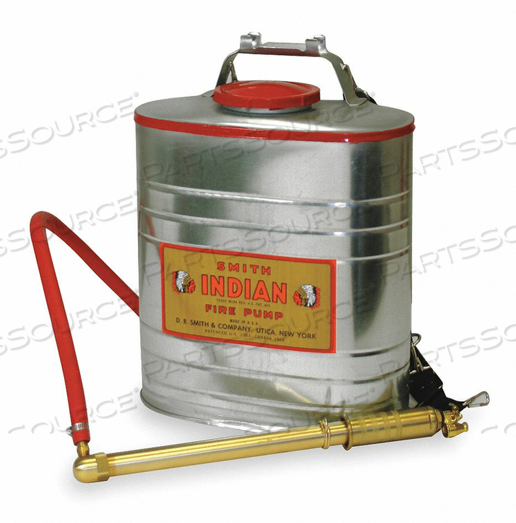 WILDLAND FIRE PUMP 5 GAL GALVANIZED by Indian WILDLAND FIRE PUMP 5 GAL GALVANIZED by Indian