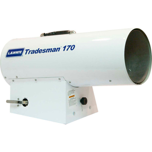 PORTABLE GAS HEATER TRADESMAN 170N, 125K-170K BTU, NATURAL GAS by L.B. White Co., Inc.