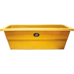 STOCK TANK/FEED BUNK W-75 75 GALLONS, 54"L X 26"W X 18"H, GRAY by High Country Plastics