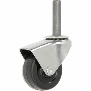 HOODED TYPE SERIES CHAIR CASTER WITH SOFT RUBBER WHEEL - STEM TYPE B by Algood Casters Limited