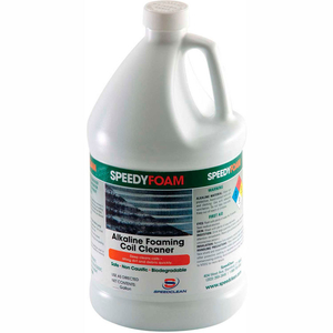 SPEEDYFOAM COIL CLEANER CONCENTRATE, NON-ACIDIC ALKALINE, 1 GALLON by Speedclean