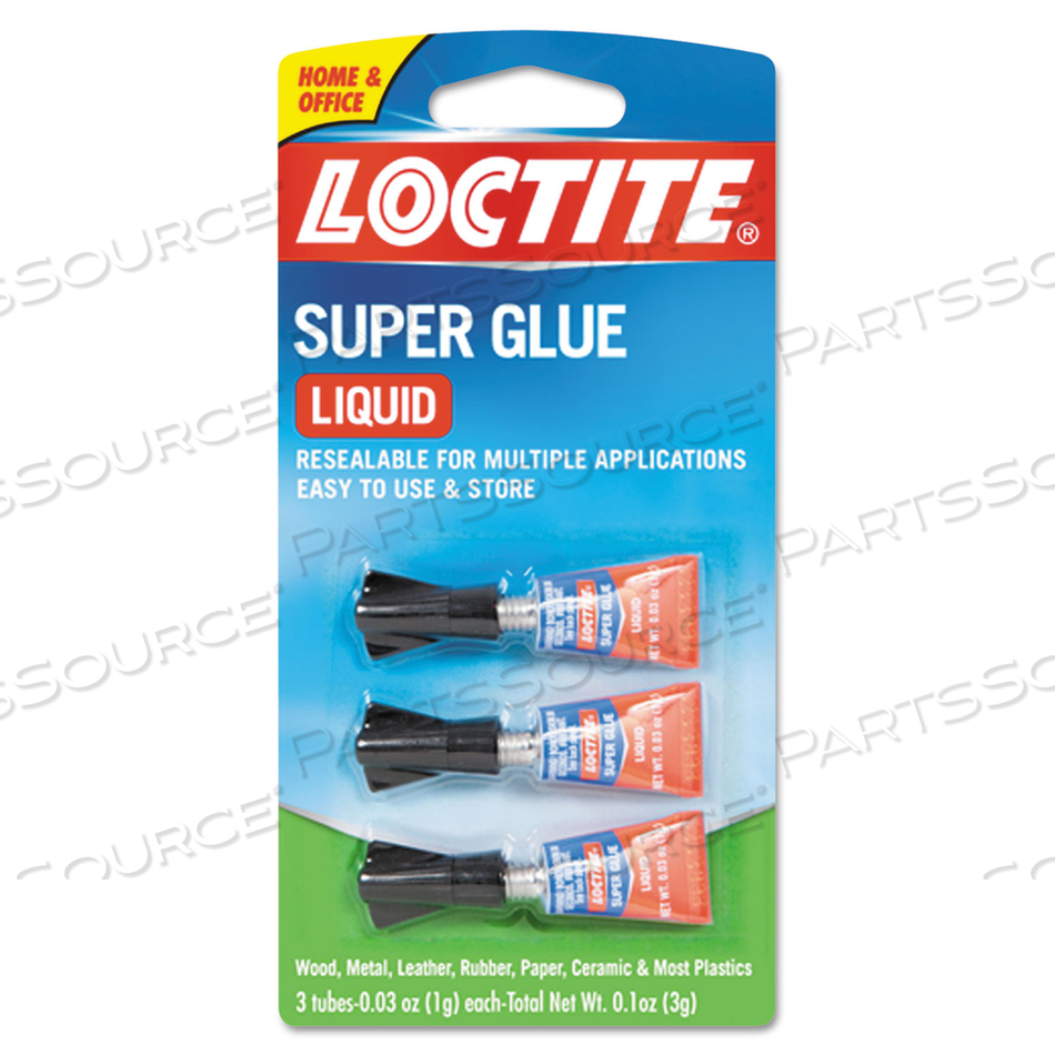 SUPER GLUE, 0.11 OZ, DRIES CLEAR by Loctite Brand SUPER GLUE, 0.11 OZ, DRIES CLEAR by Loctite Brand
