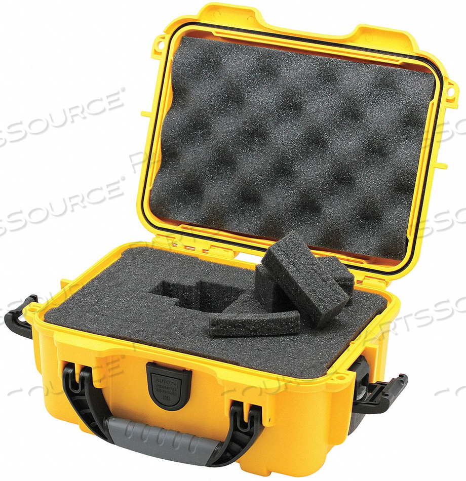 H7668 CASE W/FOAM 10-1/8 L 7-7/8 W YELLOW by Plasticase Inc. H7668 CASE W/FOAM 10-1/8 L 7-7/8 W YELLOW by Plasticase Inc.