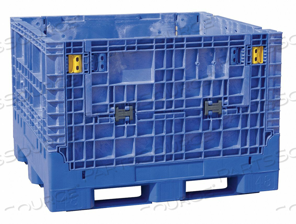 COLLAPSIBLE CONTAINER 48X45 IN BLUE by Akro-Mils / Myers Industries, Inc COLLAPSIBLE CONTAINER 48X45 IN BLUE by Akro-Mils / Myers Industries, Inc