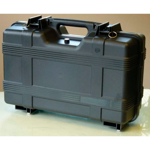 AEROSPACE CASE FOAM FILLED LAYERS AES21 MILITARY CASE-22"L X 14"W X 9-5/8"H, BLACK by Case Design Corporation
