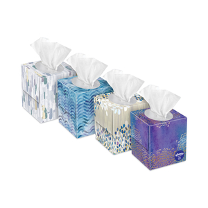 ULTRA SOFT FACIAL TISSUE, 3-PLY, WHITE, 60 SHEETS/BOX, 4 BOXES/PACK, 3 PACKS/CARTON by Kleenex