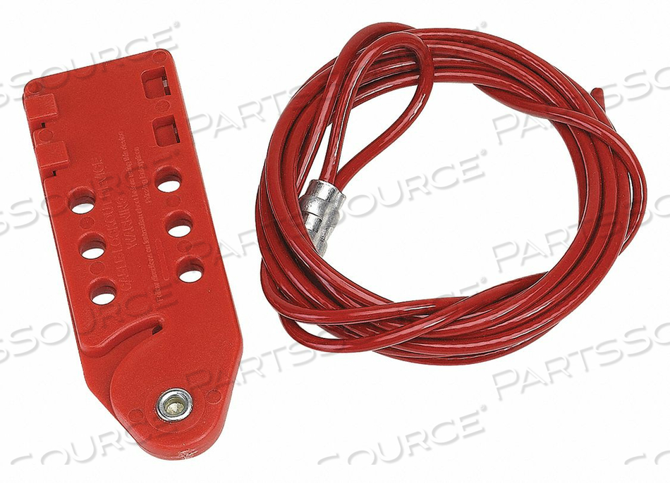 TAB-CINCHING CABLE LOCKOUT 10 FT L by Brady Americas