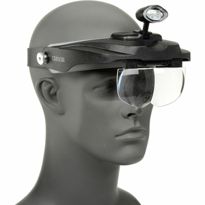 MAGNIVISOR DELUXE HEAD VISOR MAGNIFIER by Carson