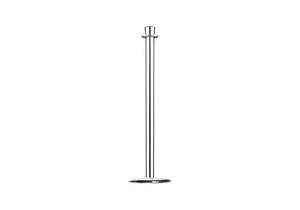 URN TOP ROPE POST POLISHED CHROME by Lawrence Metal