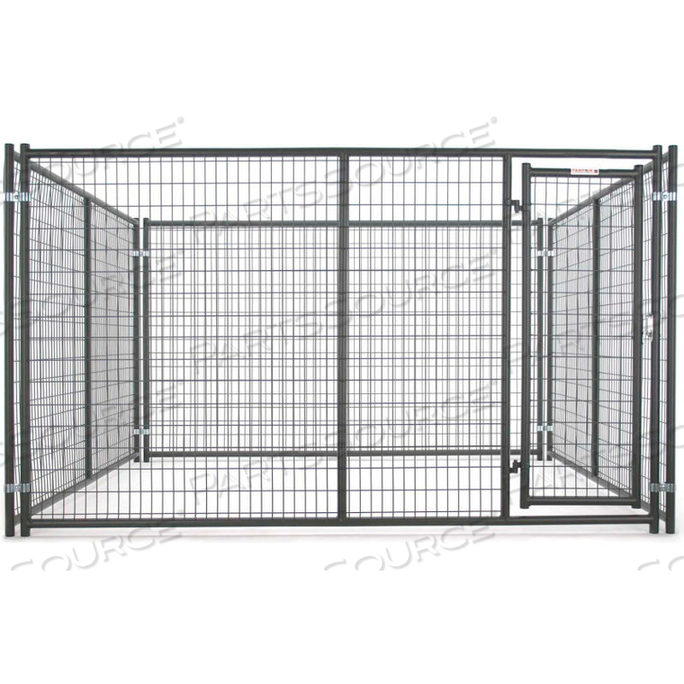 COMPLETE ELITE HEAVY-DUTY DOG KENNEL, 6'H X 10'W X 10'L by Tarter Farm & Ranch