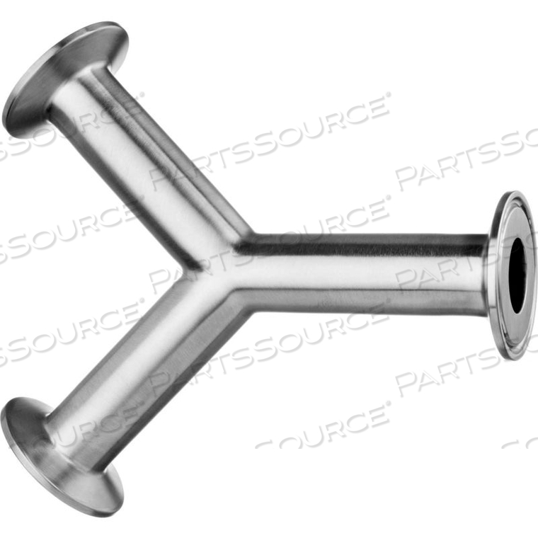304 STAINLESS STEEL WYES FOR QUICK CLAMP FITTINGS - FOR 3" TUBE OD 