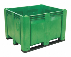 J2329 BULK CONTAINER GREEN 25-3/4IN.H by Decade Products J2329 BULK CONTAINER GREEN 25-3/4IN.H by Decade Products