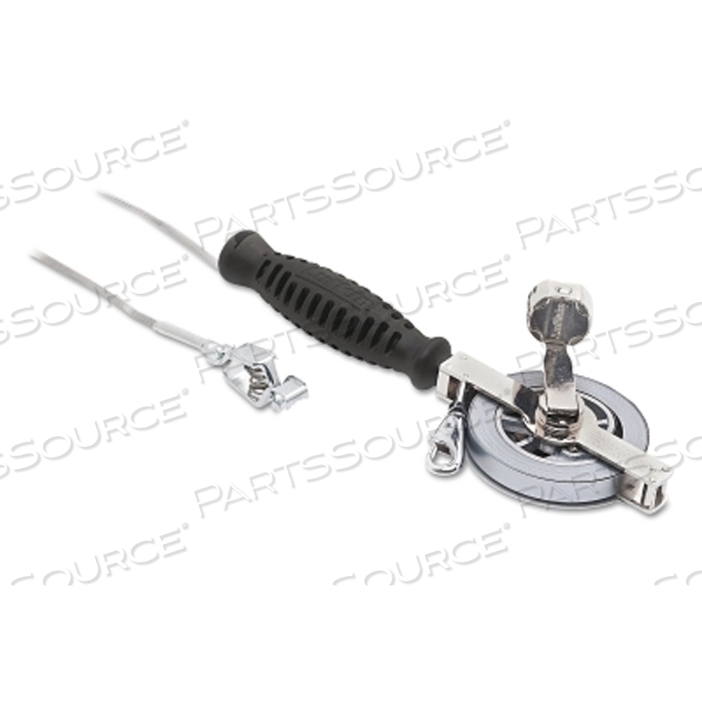 ATLAS CHROME CLAD/NUBIAN DOUBLE DUTY GAUGING TAPE, 1/2 IN X 50 FT, SINGLE SIDE by Lufkin