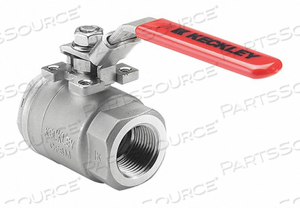 BALL VALVE 1/2 SIZE 316 SS FULL PORT by Keckley