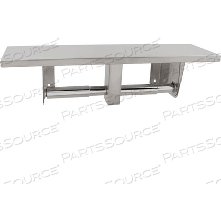 DISPENSER, TOILET TISSUE, W/SHF by Bobrick Washroom Equipment, Inc