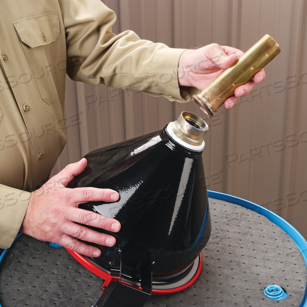 FLAME ARRESTOR FOR PIG DRUM FUNNEL by New Pig Corporation