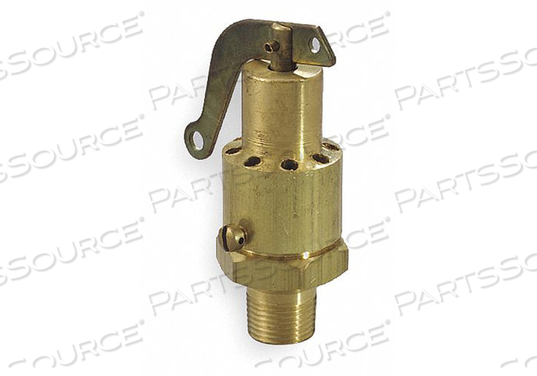 SAFETY RELIEF VALVE 1/2 IN 15 PSI BRASS by Aquatrol SAFETY RELIEF VALVE 1/2 IN 15 PSI BRASS by Aquatrol
