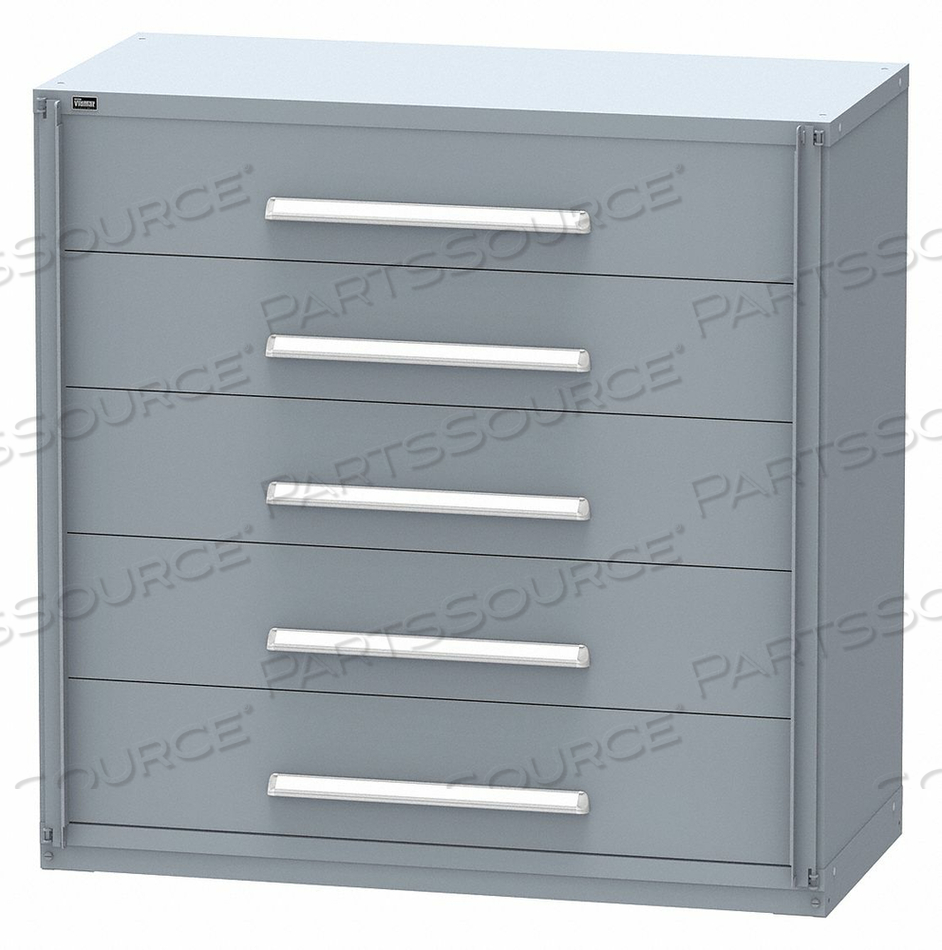 WEAPON STORAGE CABINET 5 DRAWERS 60 W by Stanley Vidmar