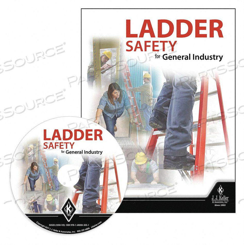 DVD LADDER SAFETY 17 MIN. by J.J. Keller & Associates