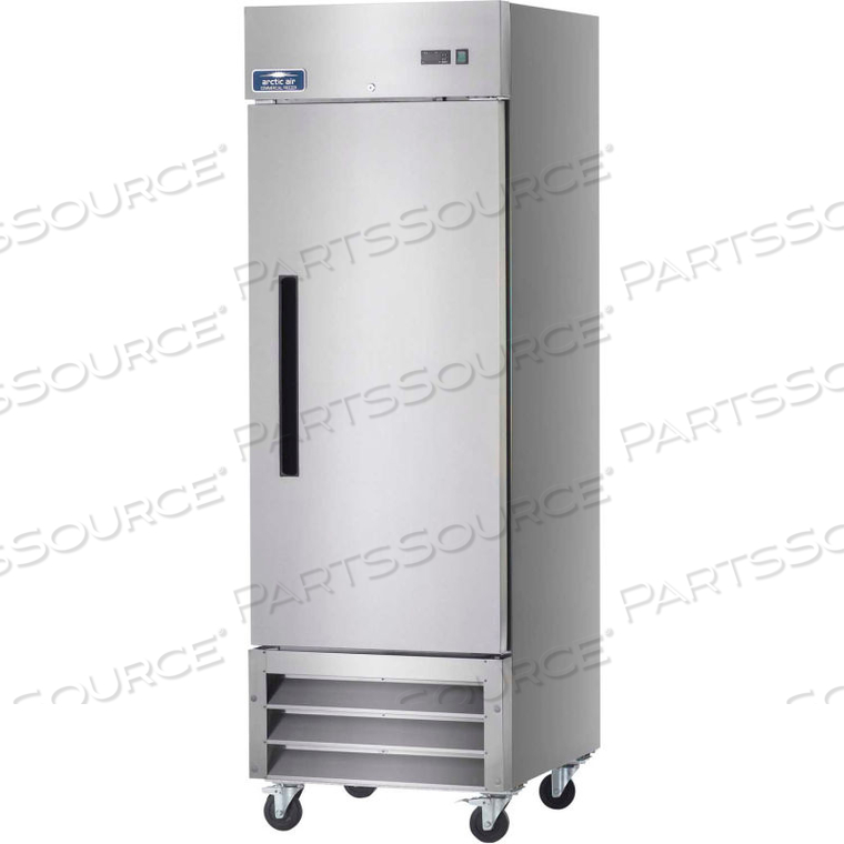 REACH IN FREEZER, 1 DOOR, WHITE, 23 CU. FT., 26-3/4"W X 32-3/4"D X 82-3/4"H by Artic Air REACH IN FREEZER, 1 DOOR, WHITE, 23 CU. FT., 26-3/4"W X 32-3/4"D X 82-3/4"H by Artic Air
