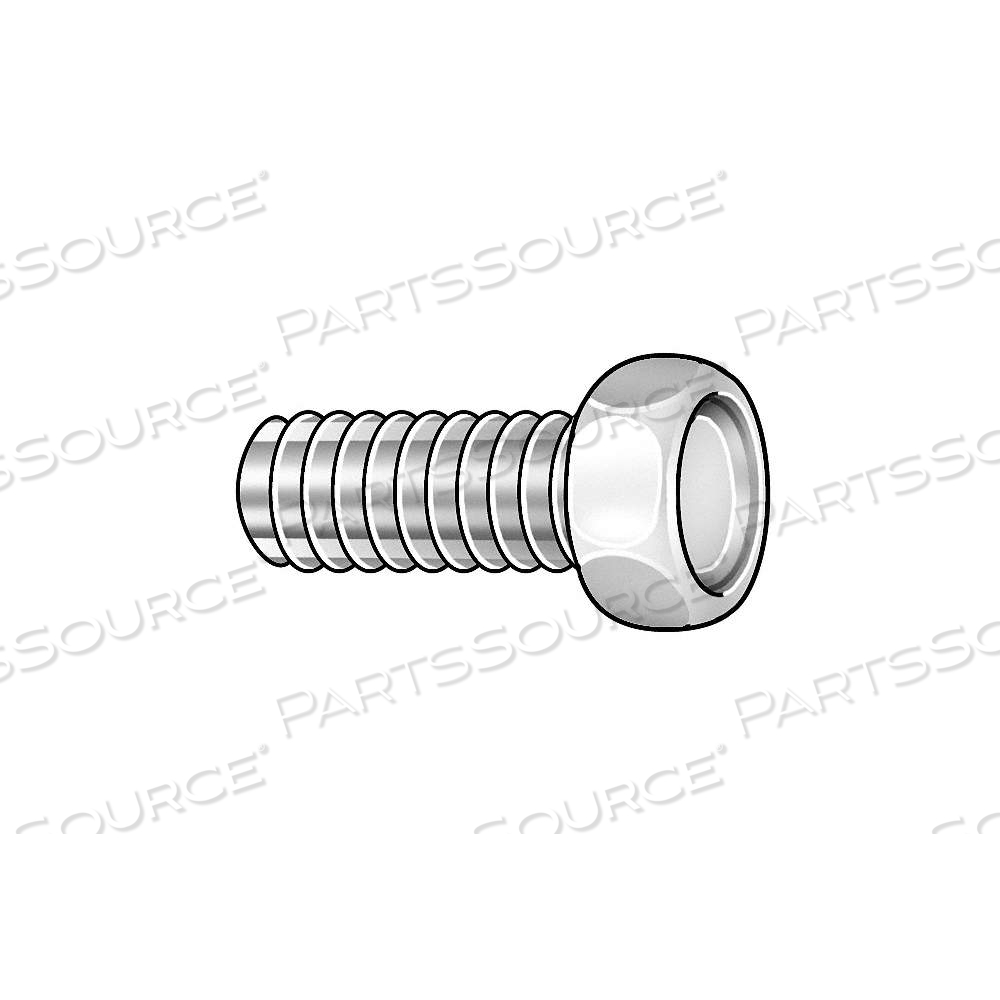 MACHINE SCREW, #10-24 THREAD SIZE, 1 IN LG, STEEL, ZINC PLATED, HEX, EXTERNAL HEX, INCH by Approved Vendor MACHINE SCREW, #10-24 THREAD SIZE, 1 IN LG, STEEL, ZINC PLATED, HEX, EXTERNAL HEX, INCH by Approved Vendor