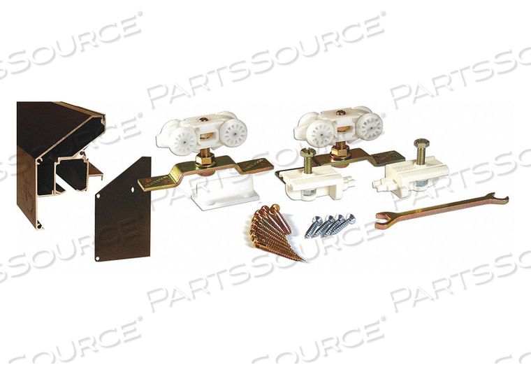 TRACK/HARDWARE SLIDE DOOR DARK BRONZE by Pemko