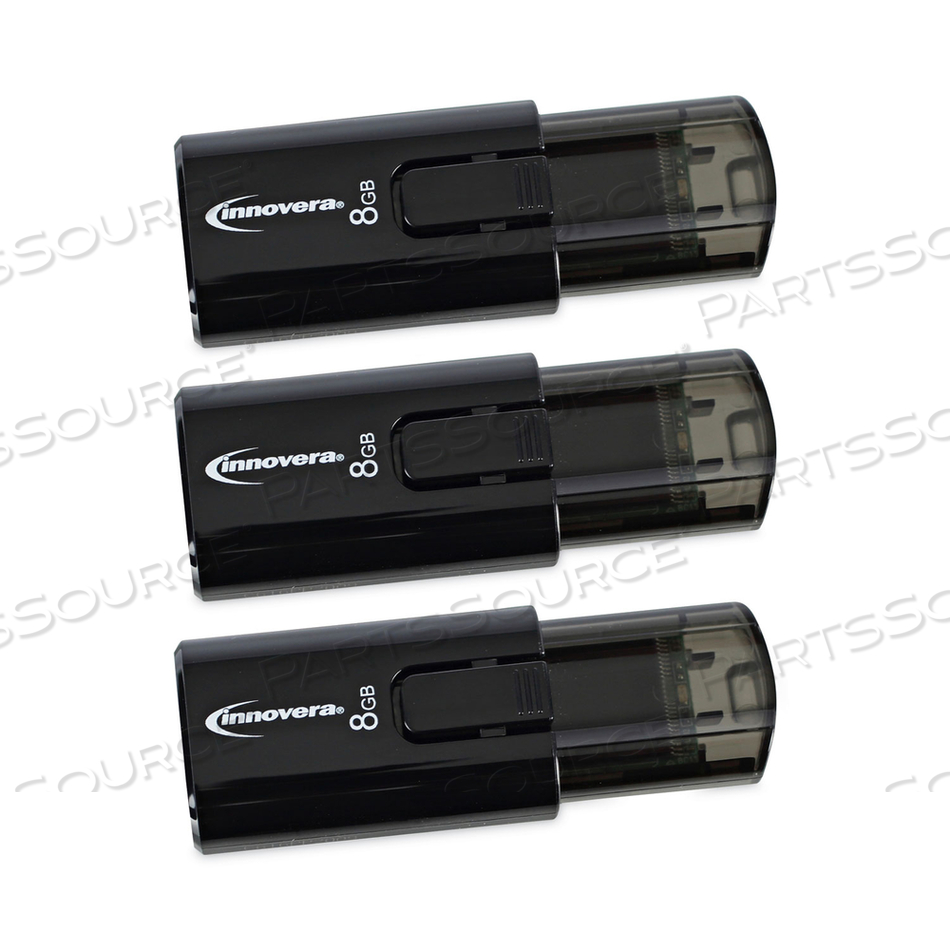 USB 3.0 FLASH DRIVE, 8 GB by Innovera USB 3.0 FLASH DRIVE, 8 GB by Innovera