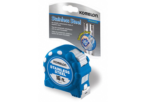 TAPE MEASURE STAINLESS STEEL 1 X 16 FT. by Komelon TAPE MEASURE STAINLESS STEEL 1 X 16 FT. by Komelon