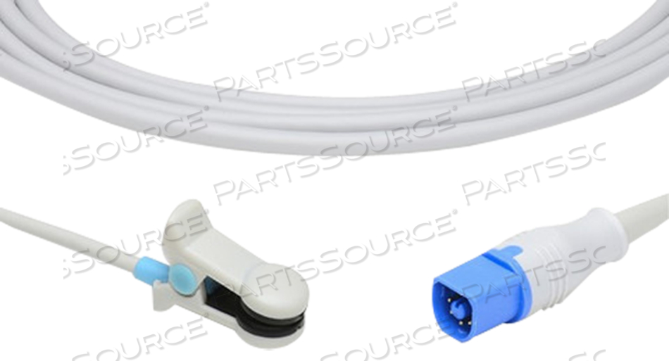 1.5M ADULT/PEDIATRIC EAR CLIP REUSABLE SPO2 SENSOR 