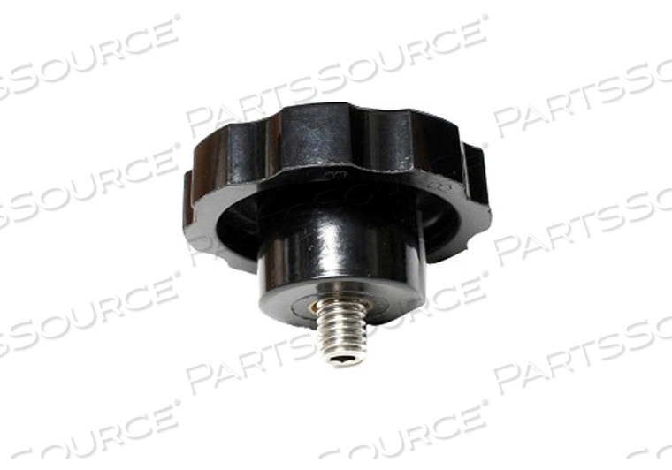 LARGE ROUND KNOBS, ATTACHES BOTTOM SIDE OF EITHER K TABLE TO THE VARIOUS MOUNTING BARS by ISI (Instrument Specialists Inc.)