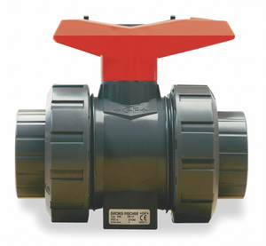 PVC BALL VALVE UNION SOCKET/FNPT 1/2 IN by GF Piping Systems