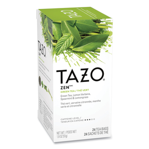 TEA BAGS, ZEN, 1.82 OZ, 24/BOX by Tazo